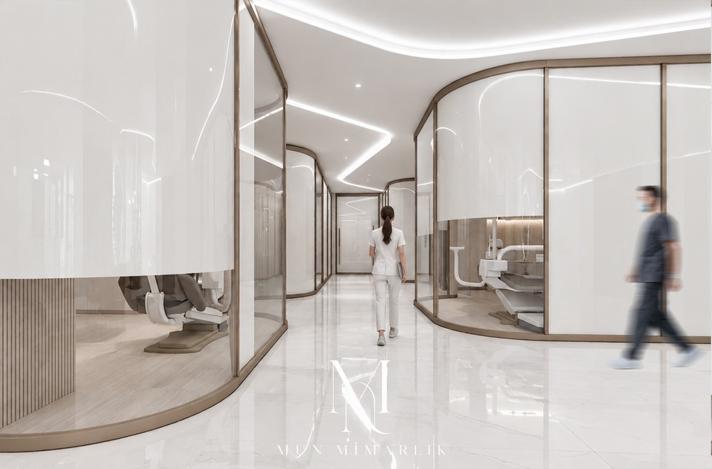 Ataşehir Diş Kliniği | İç Mimari Tasarım