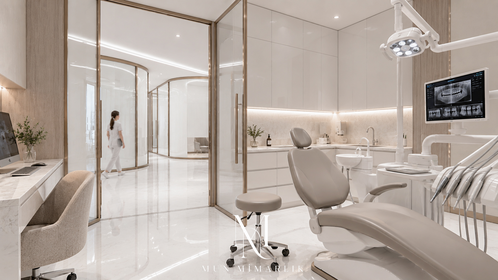 Ataşehir Diş Kliniği | İç Mimari Tasarım