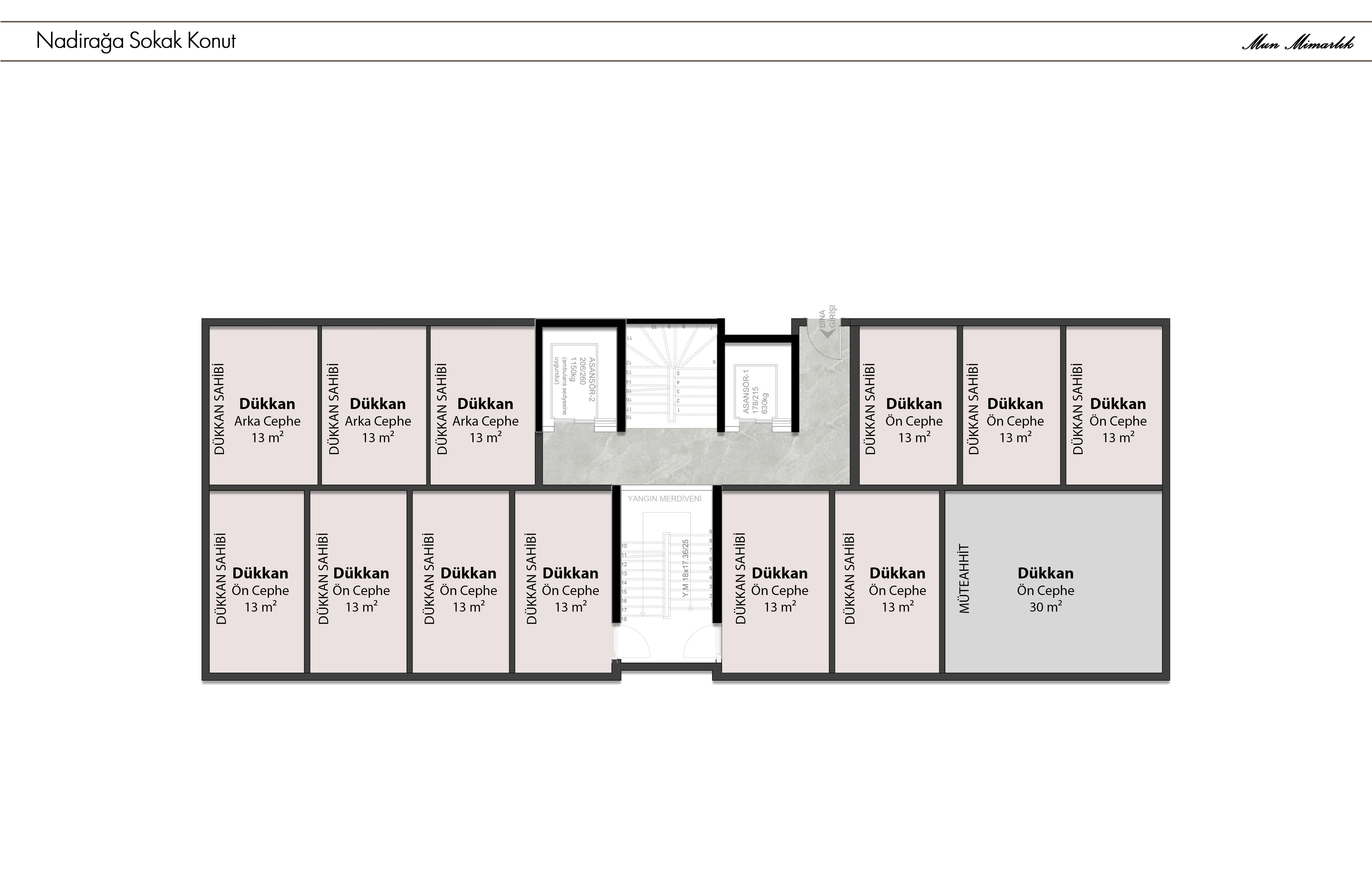 Göztepe Konut Apartmanı | Plan & Kesit Çalışmaları | 2026
