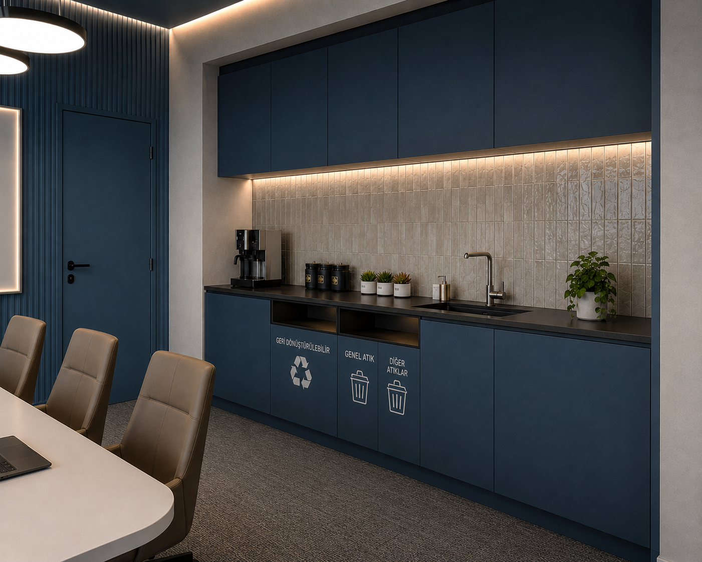 Kartal Denizcilik Ofisi | 65 m² | İç Mimari Tasarım