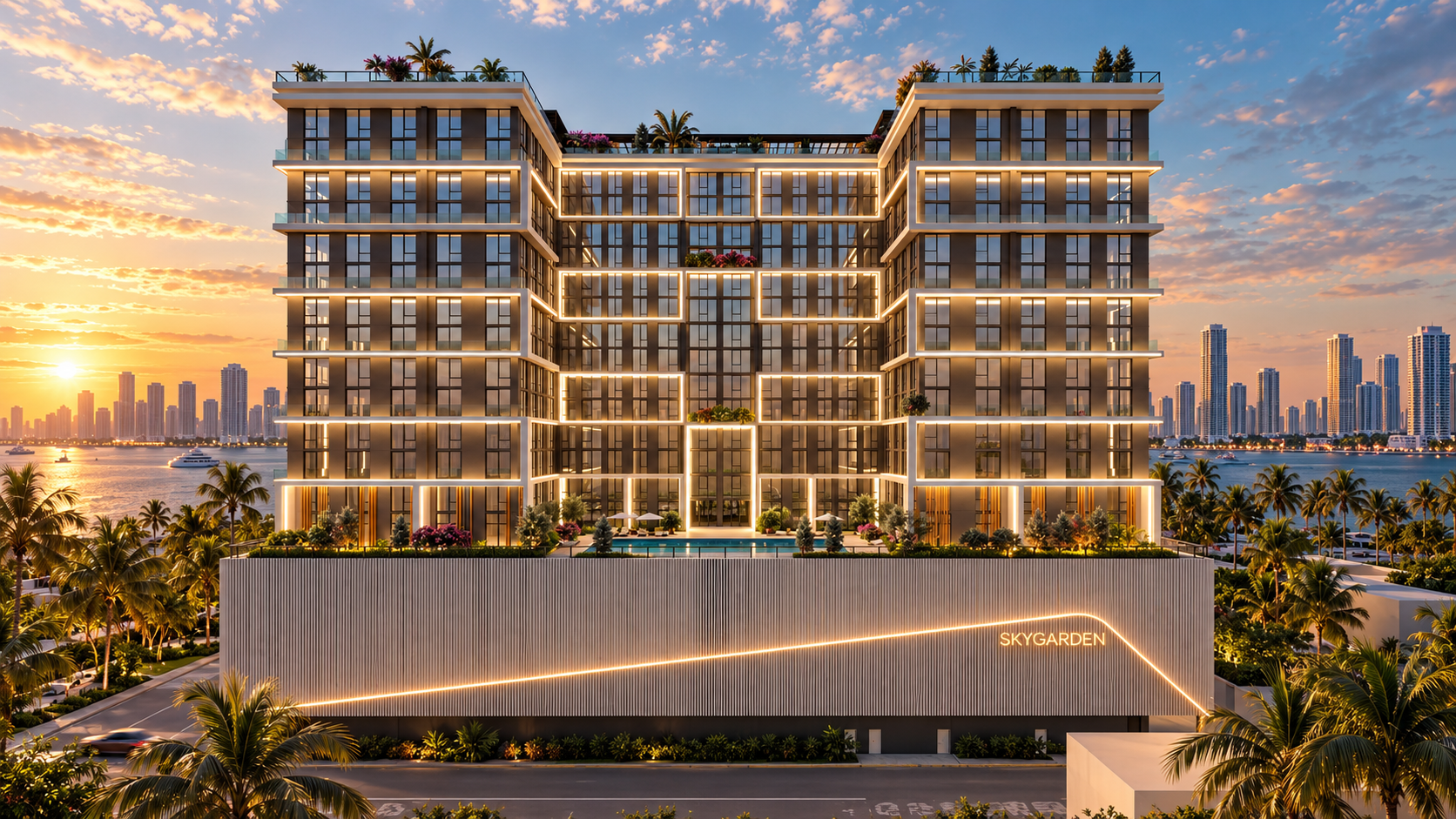 SkyGarden | Karma Kullanımlı Konut Projesi | Miami