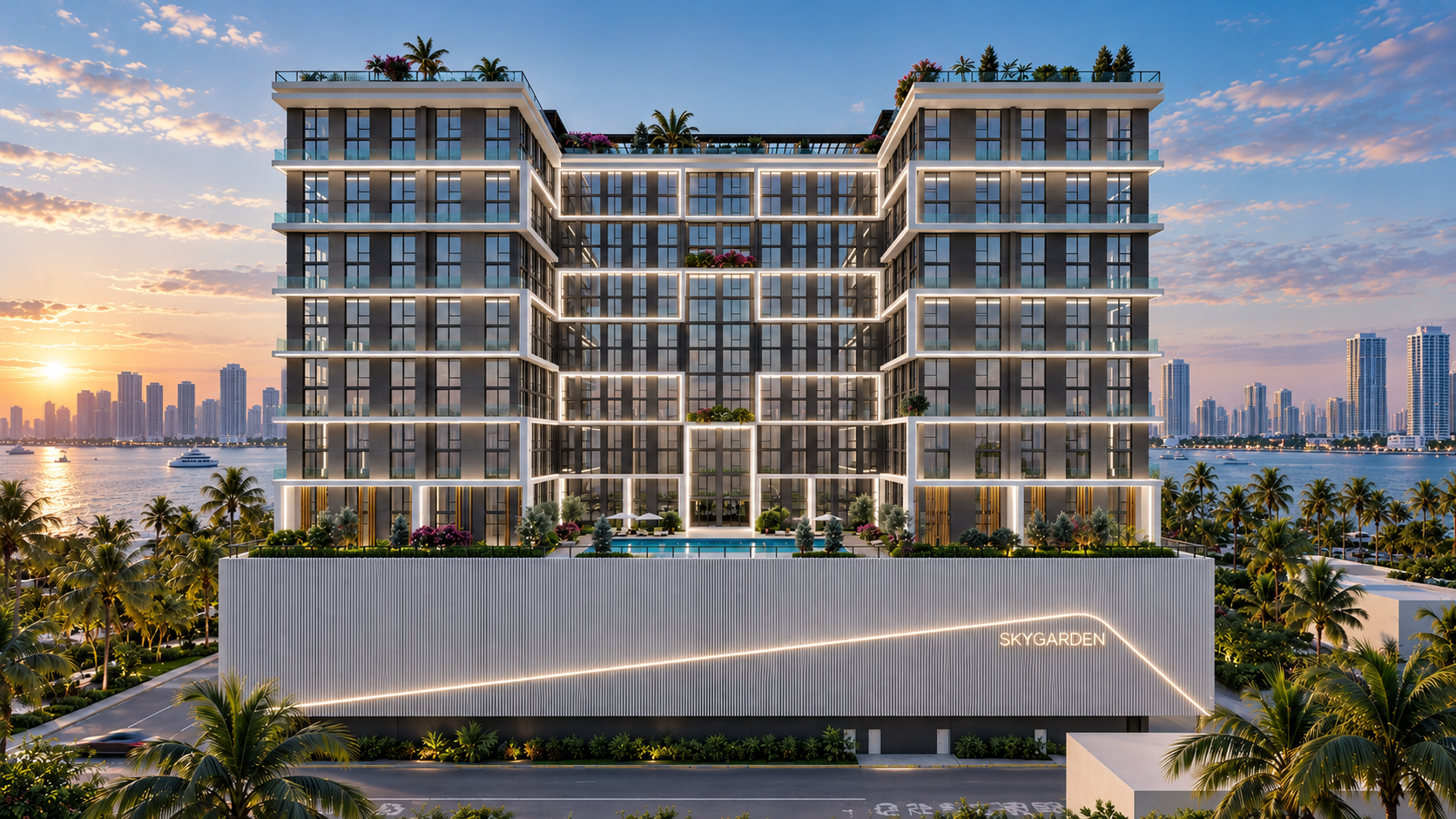 SkyGarden | Karma Kullanımlı Konut Projesi | Miami